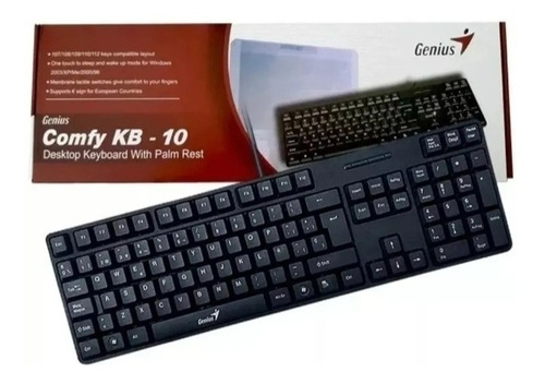 Teclado Genius Comfy Kb-10 Usb Pc Laptop Ofic Chacao Ofertas