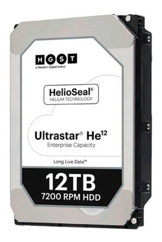 Disco Duro 12tb Ultrastar 7200rpm Sata 3 6gbs 256mb