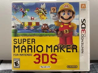 Super Mario Maker 3ds (seminuevo) - Nintendo 3ds