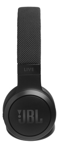 Fone de ouvido on-ear sem fio JBL Live 400BT JBLLIVE400BT preto