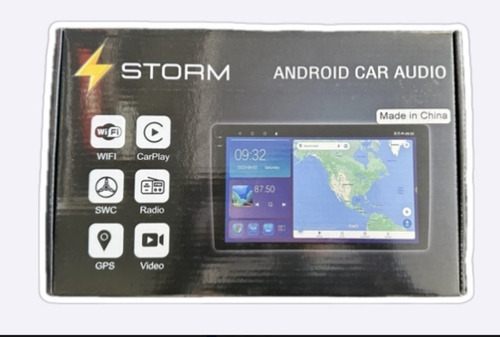 Zk Radio Android 4+64 Carplay Qled Logan 1 Gen + Cámara Uhd