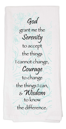 Serenity Prayer - Toalla De Cocina De 18 X 22 Pulgadas, Esti