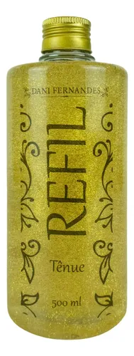 Refil 510ml Sabonete Liq Tênue Glitter Dani Fernandes