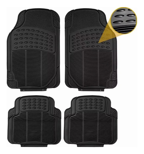 Tapetes 4 Pzs Rayas Infiniti Qx60 2022