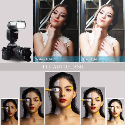 Flash Speedlite Godox Tt600 Inalámbrico De 2,4 G Para Canon