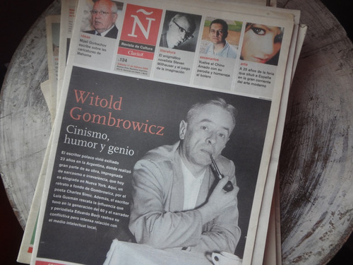 Revista Ñ De Clarin 2006 Witold Gombrowickz Gorbachov 