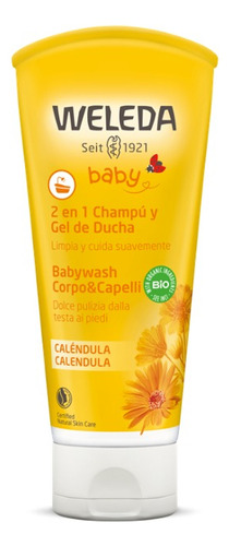 Shampoo & Gel De Ducha Calendula Para Bebe Weleda 200ml