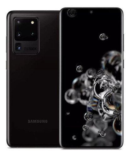 Samsung Galaxy S20 Ultra 5g 256 Gb Negro 12 Gb Ram Con Caja Original (Reacondicionado)