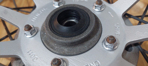Llanta Rueda Delantera Original Honda Xr 150 Xr 125 Bross Plateado