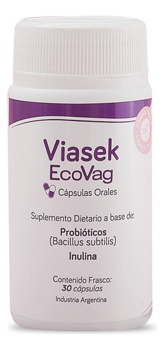 Viasek Ecovag Suplemento Dietario X30 Cápsulas