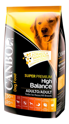 Comida Para Perros Adultos Canbo Súper Premium 15kg