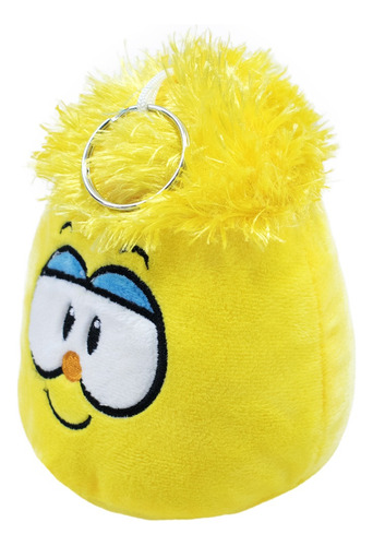 Chaveiro Careta Amarelo 14cm - Pelúcia