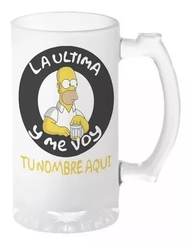 Jarra de Cerveza Personalizada con Nombre