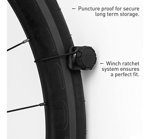 5 tamaños El Soporte para Bicicletas más pequeño del Mundo Hornit CLUG CLUG Soporte de Pared para Bicicletas Fácil de Instalar 