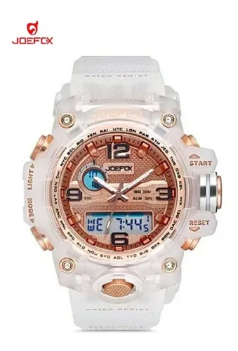 Reloj Dama Joefox Oro Rosa 1523i Anal go Digital Estuche