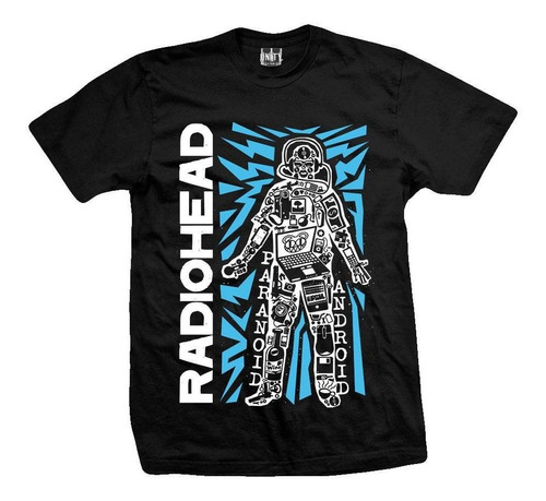 Remera Radiohead  Robot 