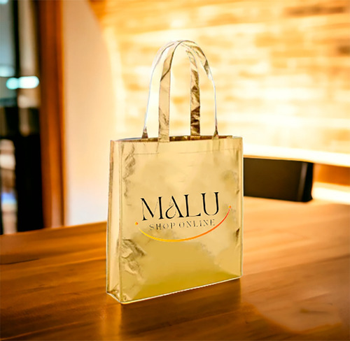 500 Bolsas Metalizadas Personalizada Com Sua Logomarca 20x30