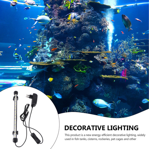 Luces Led Para Peceras De 28 Cm, Iluminación Para Acuarios,