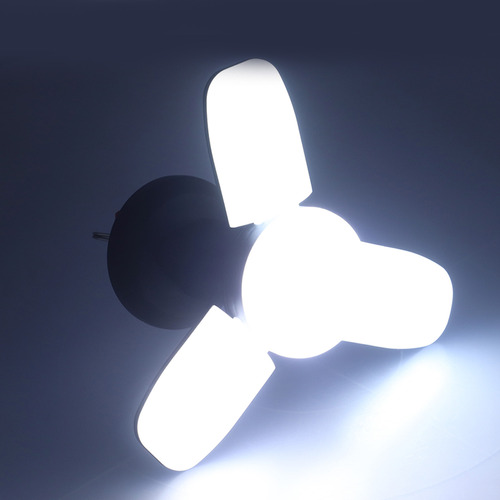 Linterna Solar Para Acampar, Recargable Por Usb, Led, Plegab