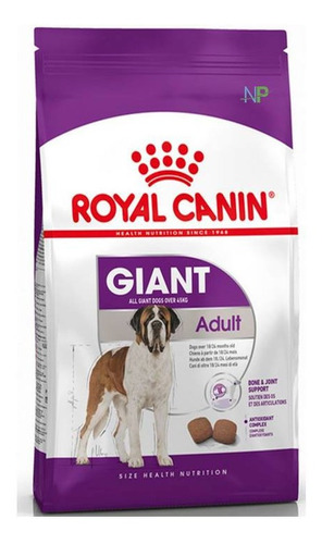 Alimento Perro Royal Canin Giant Adulto 15kg. Np