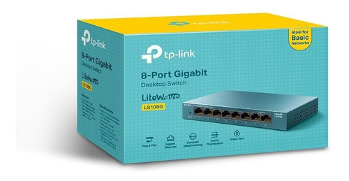 Switch Tplink  Ls108g  8 Puertos 10/100/1000mbps