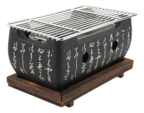 . Horno Rectangular Cocina Japonesa Estufa De Carbón Japonés