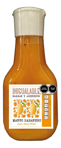 Salsa Inigualable Mango Habanero 250ml Squeezable Alitas