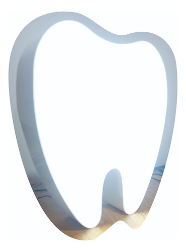 Anuncio Con Forma De Muela Dentista Con Luz Led