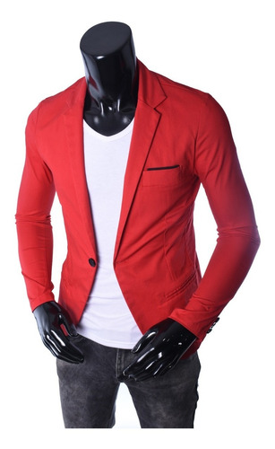 Blazer Hombre Chaqueta Slim Fitmarca Paul Reed