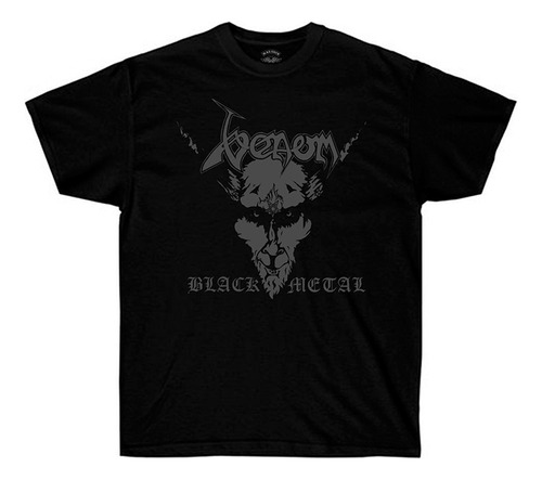 Remera Venom - Black Metal - Dark Gray