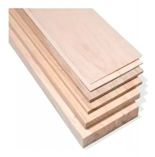 Madera Balsa En Plancha De 2 Mm 7,6 Cm X 91,5 Cm