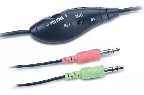 Imagen 3 de 9 de Auriculares Genius Hs-05a Control Volumen Microfono Headset