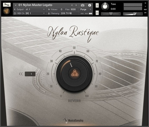 Livraria Session Guitar - Nylon Rustique Kontakt O Melhor