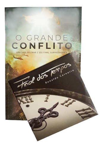 Livro O Grande Conflito Ellen White + Cd Final Dos Tempos - Ronaldo Carneiro, De Ellen White. Profecias Editorial Casa, Capa Mole, Edição Especial Em Português