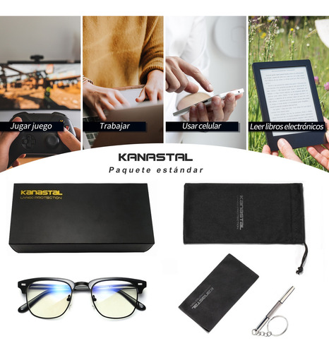 Lentes Fotocromáticos Computadora Hombre Mujer Anti Luz Azul