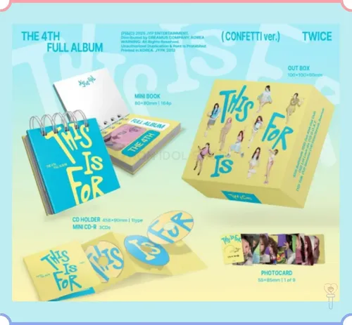 Brand New Original Twice 4º Álbum - This Is For 520zj | Frete grátis