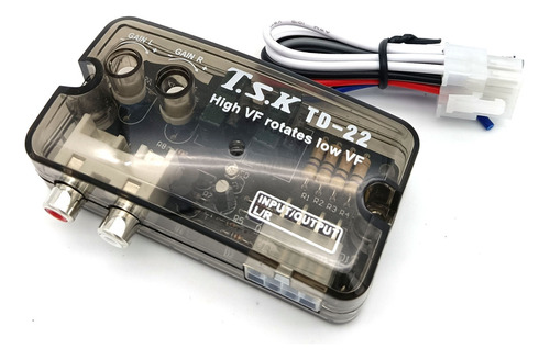 Convertidor De Audio Para Automóvil De 12 V, Estéreo Rca, De