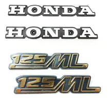 Comprar Emblemas Ml 125 77\u002F82 Par Tanque E Laterais Modelo Original