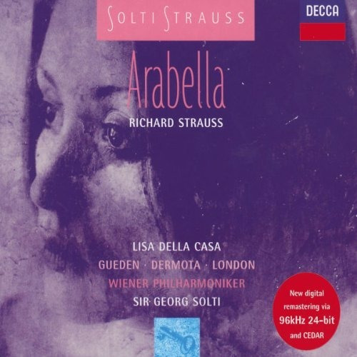 Solti Strauss Arabella / Della Casa, Gueden, Dermota, Londre