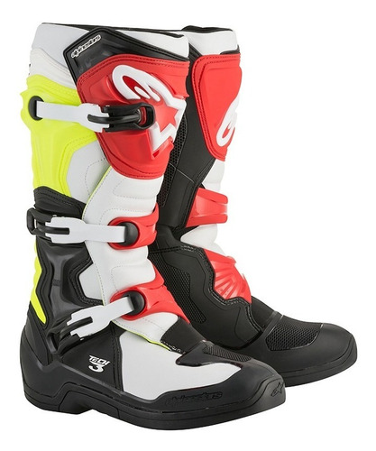 Botas Alpinestars Tech 3 Motocross Mx Atv Utv 999