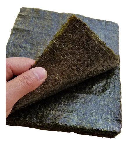 Láminas De Alga Nori Yaki Para Sushi 100 Hojas 280gr