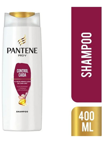  Shampoo Pantene Control Caida 400 Ml