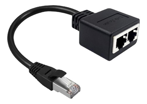 Cable Divisor Ethernet Rj45, Adaptador De Conmutador