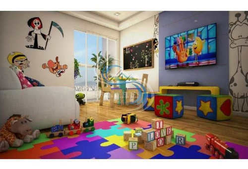 Imagem 1 de 14 de Apartamento 1 Dormitório Na Praia Grande - Vila Caiçara - V2302