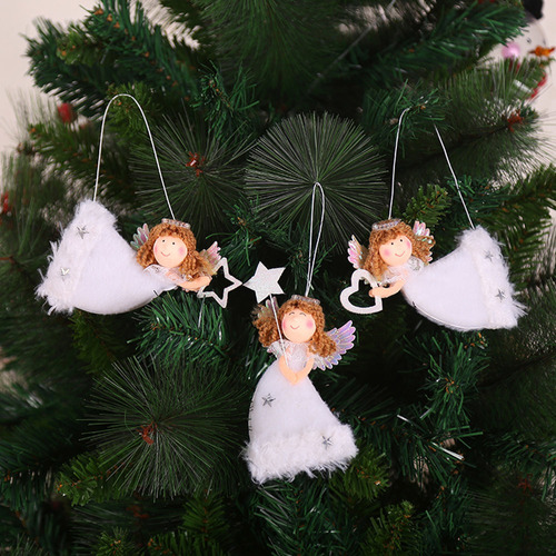 Pingente De Boneca De Anjo Voador De Natal Para Árvore De Na | Parcelamento  sem juros