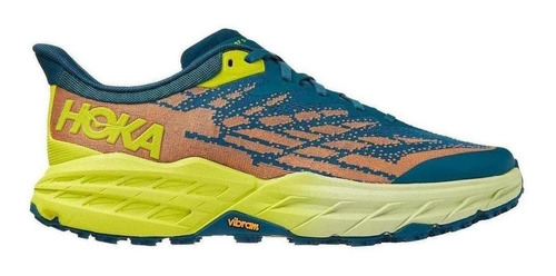 Tenis Trail Running Hoka Speedgoat 5 Azul Hombre