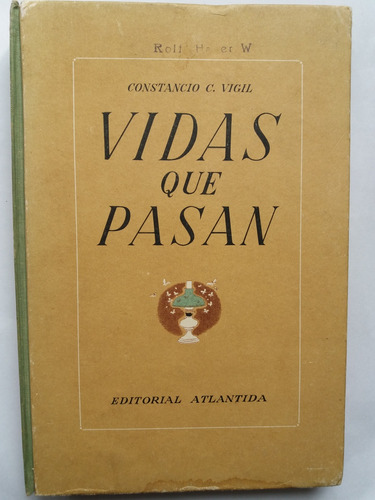 Libro:  Vidas Que Pasan