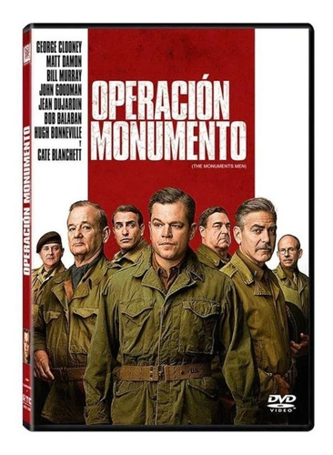 Dvd Operación Monumento - Nuevo - Pelicula George Clooney