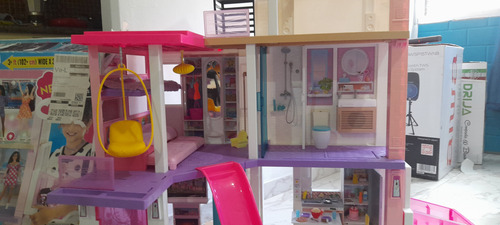 Casa De Muñecas Barbie Dreamhouse Mattel 110 Cm (Usado)