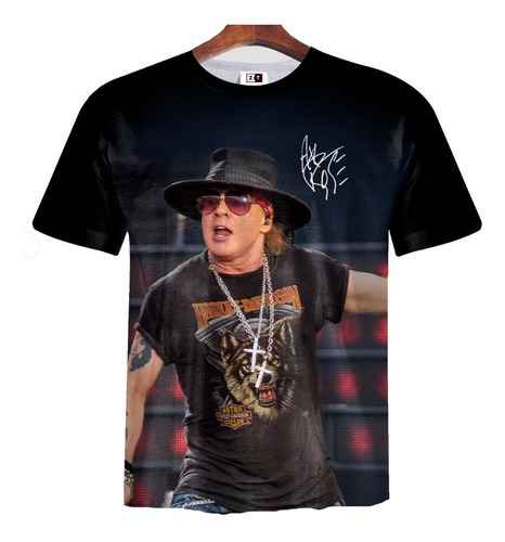 Remera Zt-0797 - Axl Rose 2020 (guns & Roses)